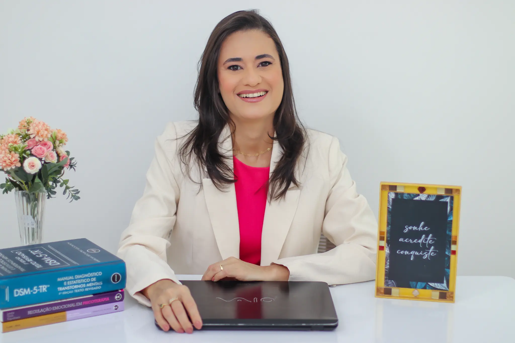 Fernanda Fontes no consultório